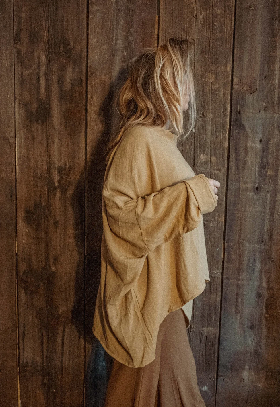 Gardenbelle Shop - Wholesale Sweatshirt - Unisex - Organic Boho Unisex Pullover Flowy Shirt, Bamboo Long Sleeve6