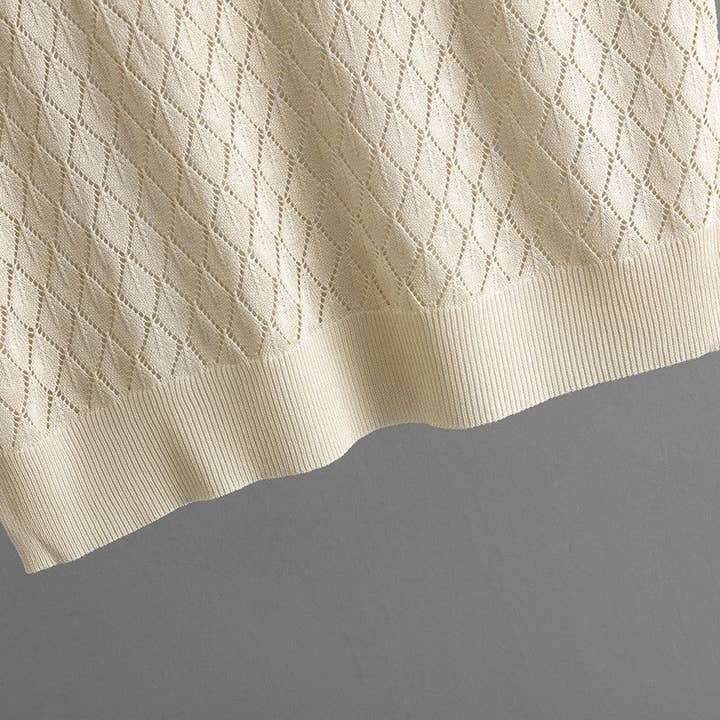 Plush Looks - Wholesale Top & skirt set – Women's - Knit Lace Crop Cami Skirt Set7