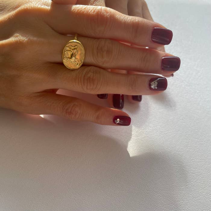 Paardenmunt Ring (Verguld) voor wholesale door Chibi Jewels