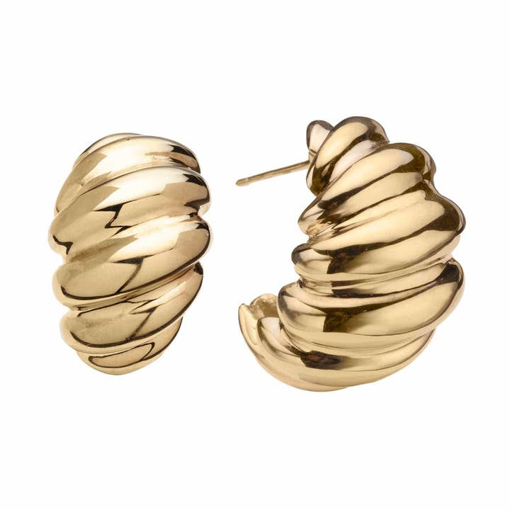 Boucles d'oreilles Perla 1" pour la vente par Jennifer Zeuner Jewelry