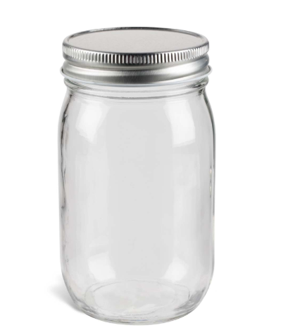 Legacy Farmacy - Vente Pots - Bocal en verre Eco Mason de 16 oz + couvercle2