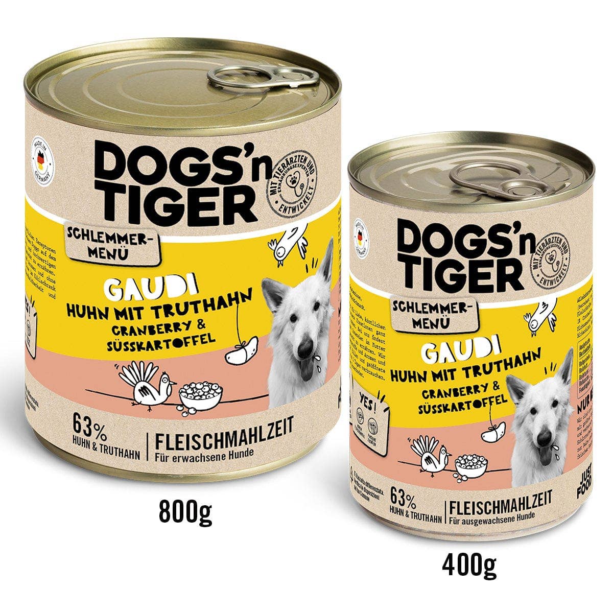 Dogs’n Tiger - Wholesale Pet Food - Dog - Dogs'n Tiger Adult Dog Food Gaudi Chicken & Turkey3