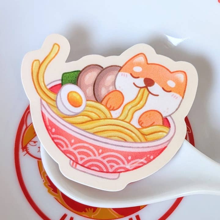 Shibamen Waterproof Stickers for wholesale by Arcasian