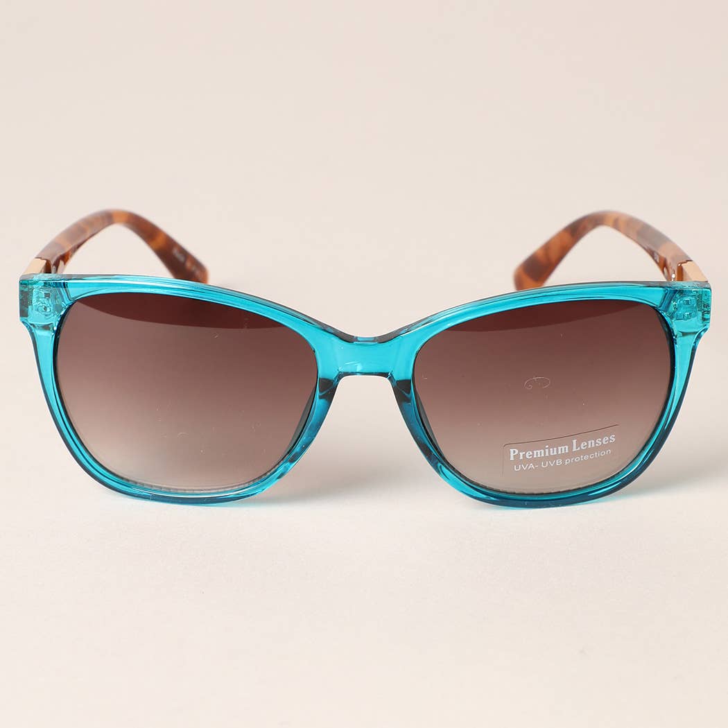 12 ASSORTEREDE FARVER Leopard Design Ben Multi-tone Solbriller for engroshandel på Faire2