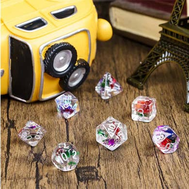 Foam Brain Games - Wholesale Dice - Spider Swarm RPG Dice Set