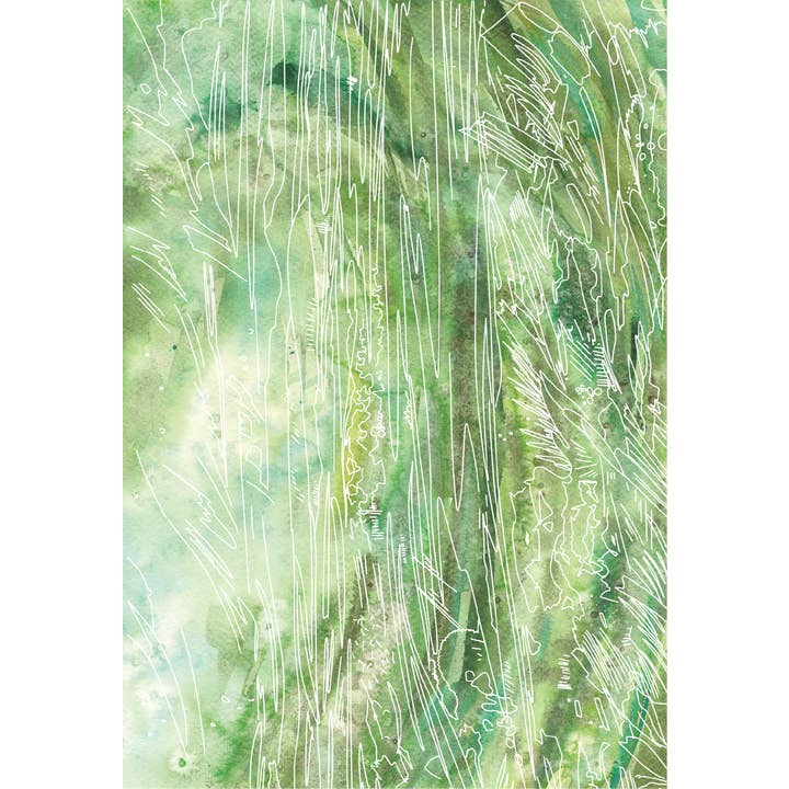 Felt af grønne indpakningspapir for engroshandel hos Create Joy Project