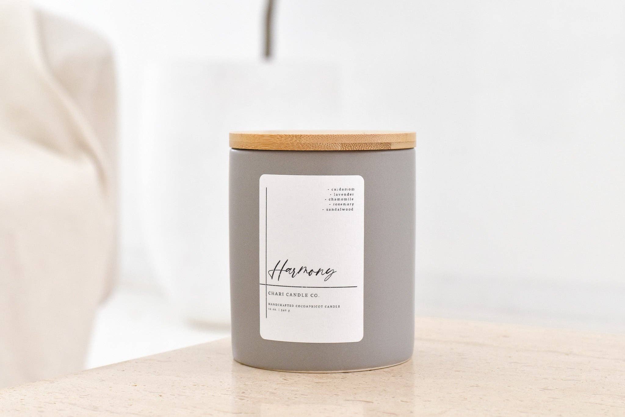 Chari Candle Co. - Wholesale Jar/Filled Candle - Harmony2