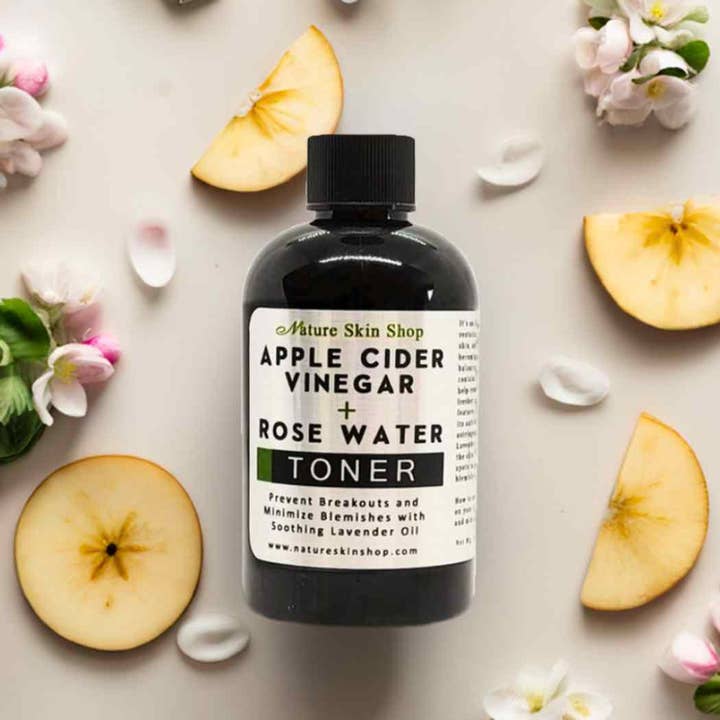 Nature Skin Shop LLC – wholesale Ansiktstoner – Äppelcidervinäger+Rosvatten Toner - Förhindra utbrott
