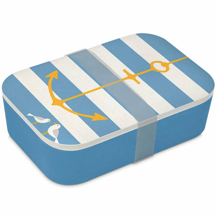 BAMBOO BOWL LUNCH BOX - ANCHOR for wholesale by Paperproducts Design • Ambiente