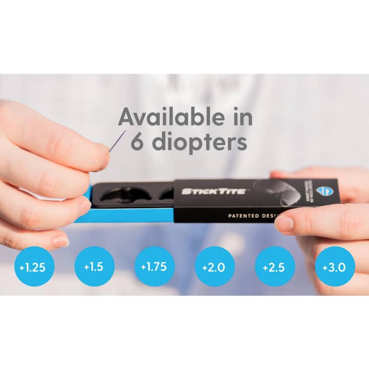 Sticktite Lens - Wholesale Sunglasses - Unisex - Sticktite Stick-On Reader Lenses