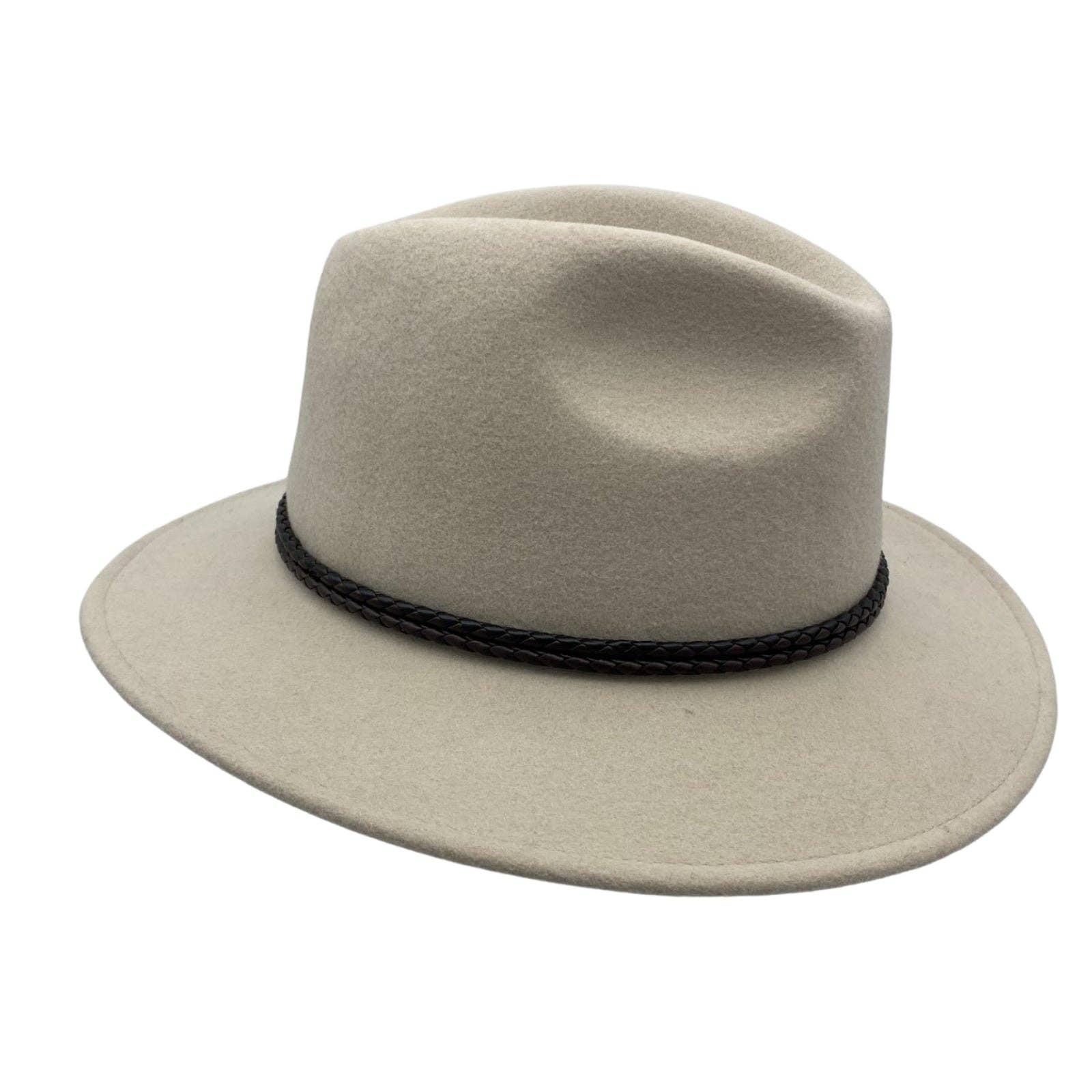 Jacaru Australia - Vente Chapeau en feutre – unisexe - Chapeau Fedora Jacaru 1847 Outback13
