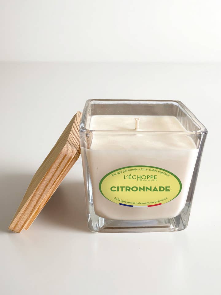 Lemonade - Scented Candle 190g for wholesale by L'Échoppe Buissonnière