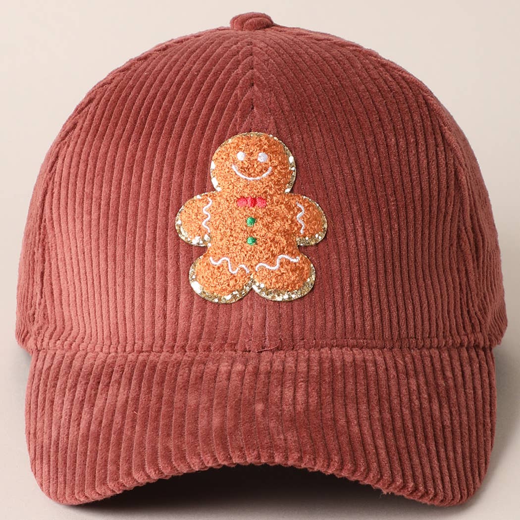 Fashion City – Engroshandel Baseballkasket - Unisex – Pepperkager Patch Corduroy baseballkasket3