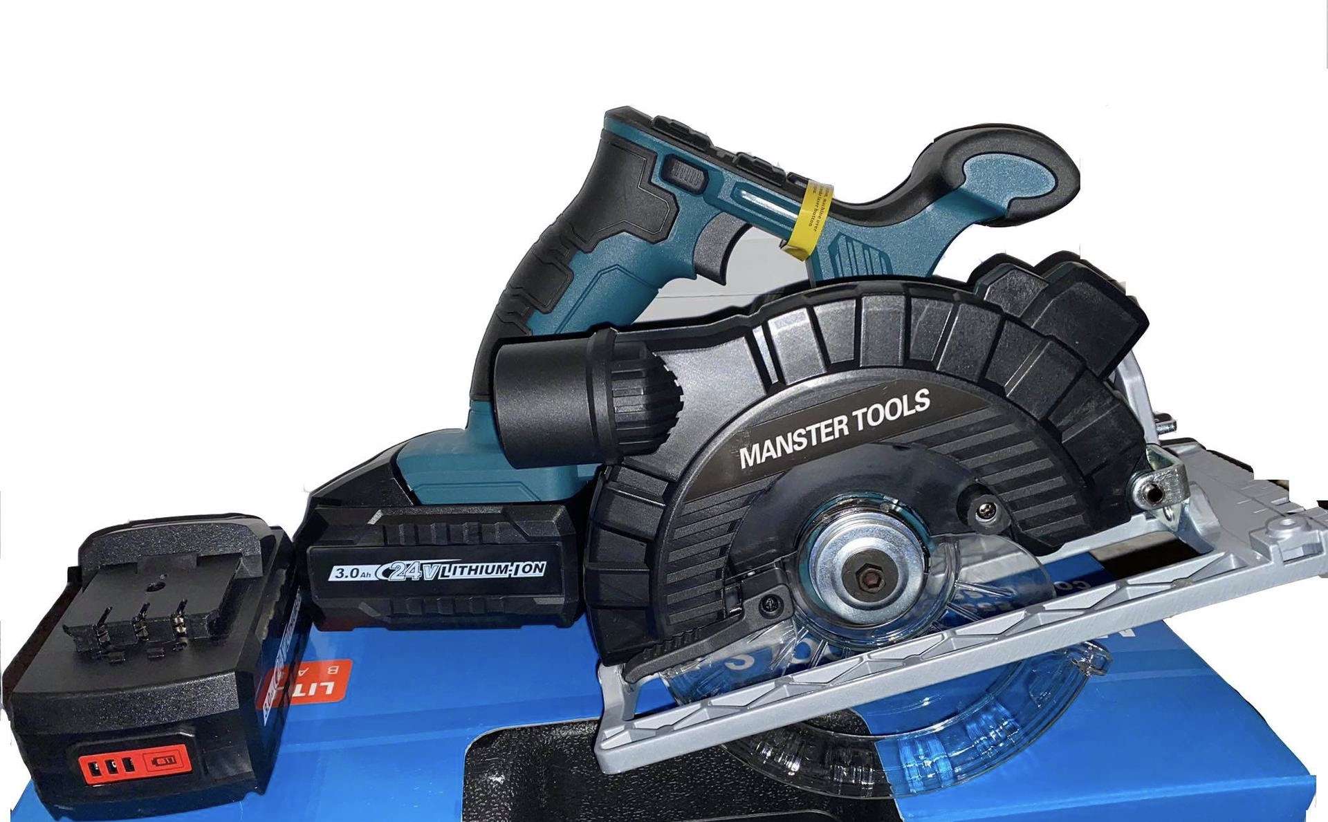 Royal Swiss - Wholesale Handy Tool - Circular Saw 150 Mm - Two 3Ah / 24V Batteries1