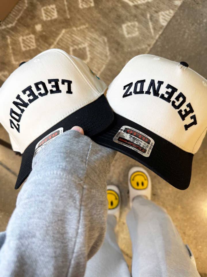 Custom Upside Reverse Arch Embroidered 5 Panel Hat for wholesale by Sundrop