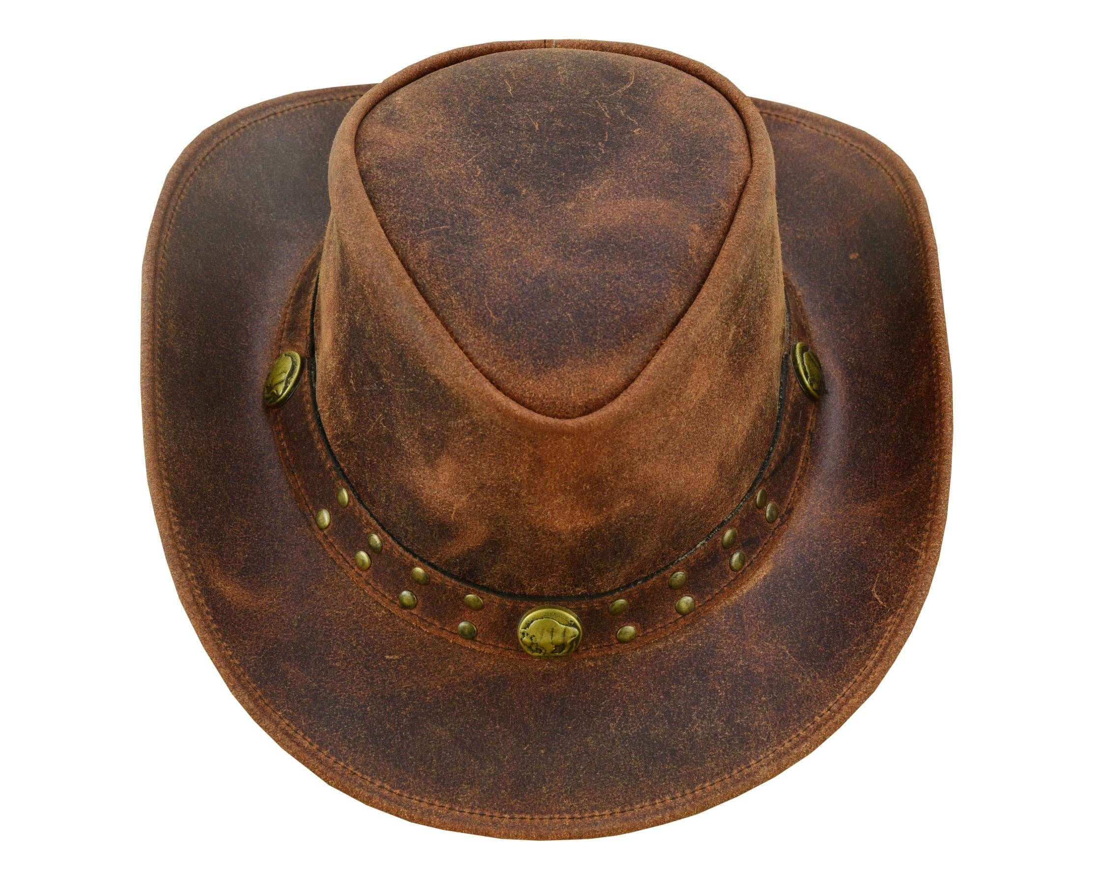 Lesa collection inc - Wholesale Cowboy Hat - Unisex - Arizona Leather Hats for Men & Women Cowboy western style4
