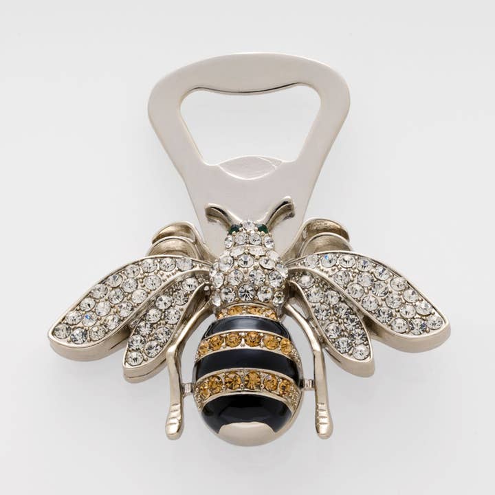 Stripey bee bottle opener for wholesale by Joanna Buchanan