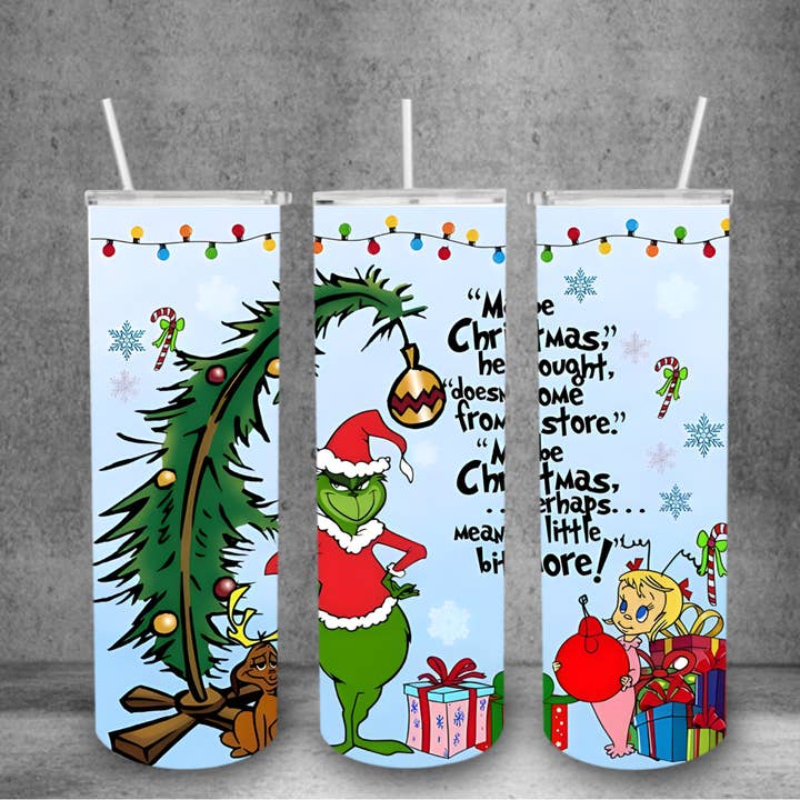 Wicked Flower Creations - Wholesale Insulated Mug/Tumbler - Maybe Christmas Means A Little Bit More Tumbler0