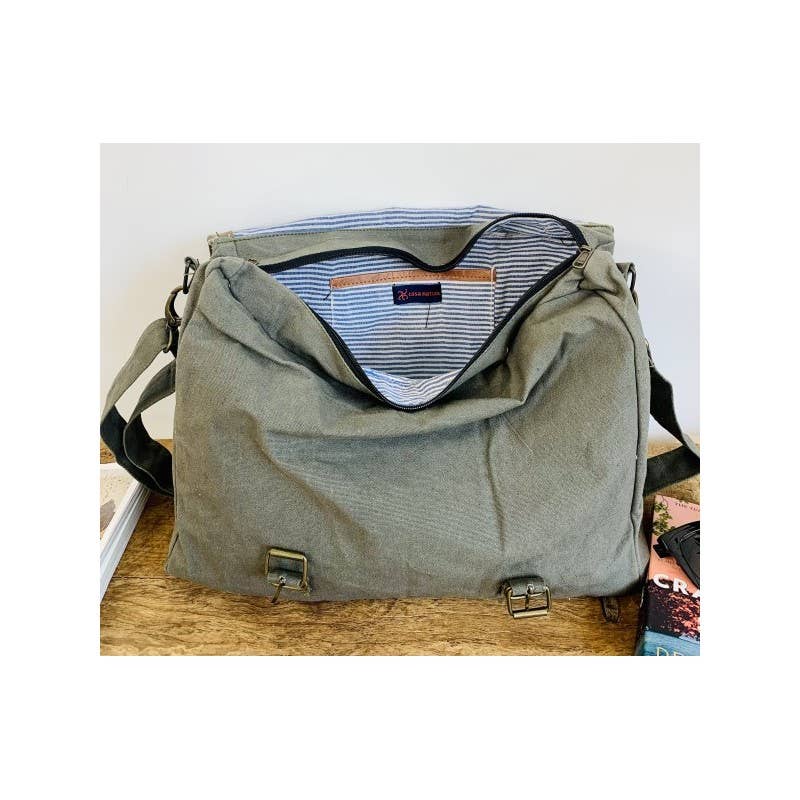 Casa Natura Design SL - Wholesale Shoulder Bag - Unisex - Vintage Messenger Bag SAMFORD XLBA0811