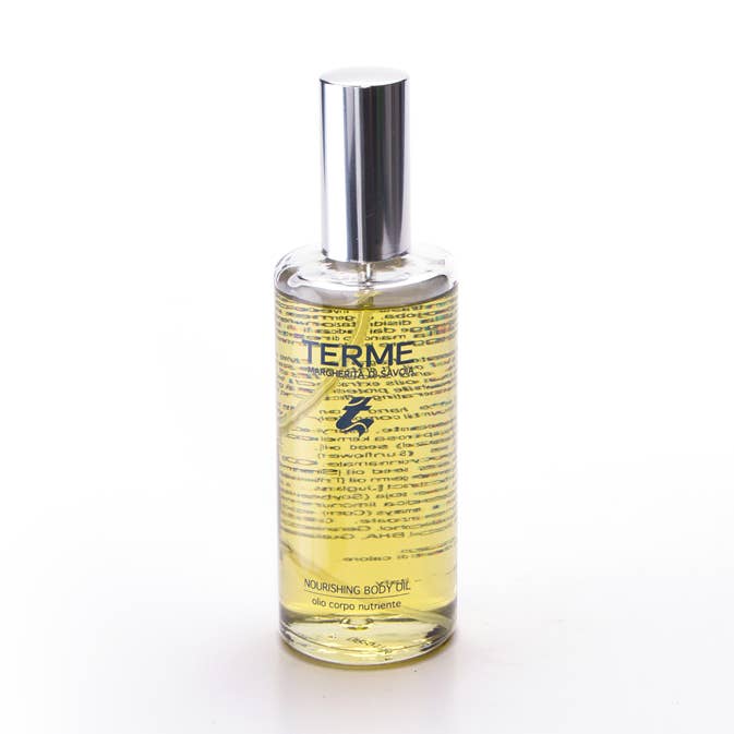 Närande kroppsolja med botaniska antioxidanter för wholesale av Terme Margherita di Savoia