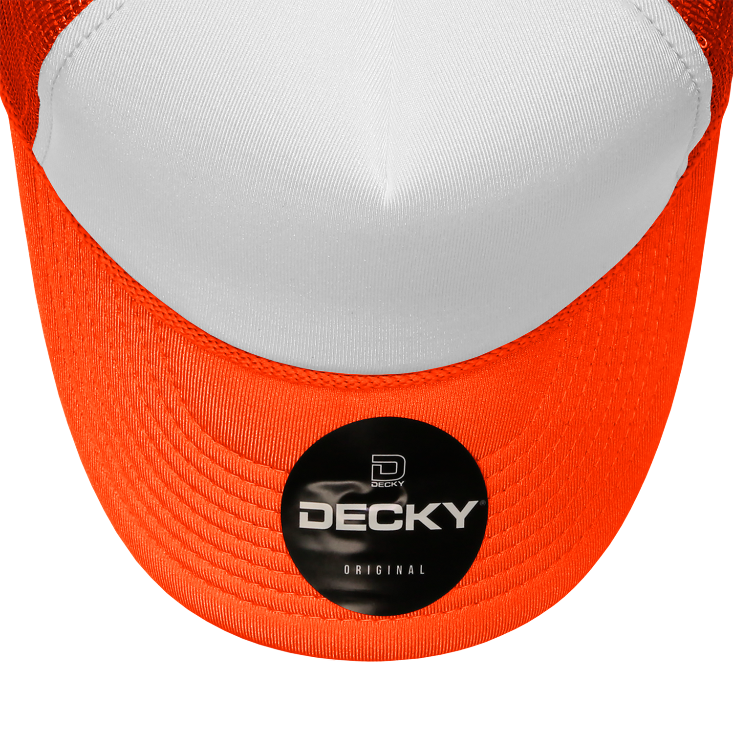 The Park Wholesale - Wholesale Trucker Hat - Unisex - Blank Trucker Foam Mesh 2-Tone Hats - Decky 210/602582