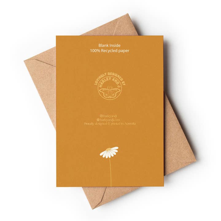 Harley and J - Wholesale Everyday greeting card - Sending You A Hug- Vintage Retro Greeting card2