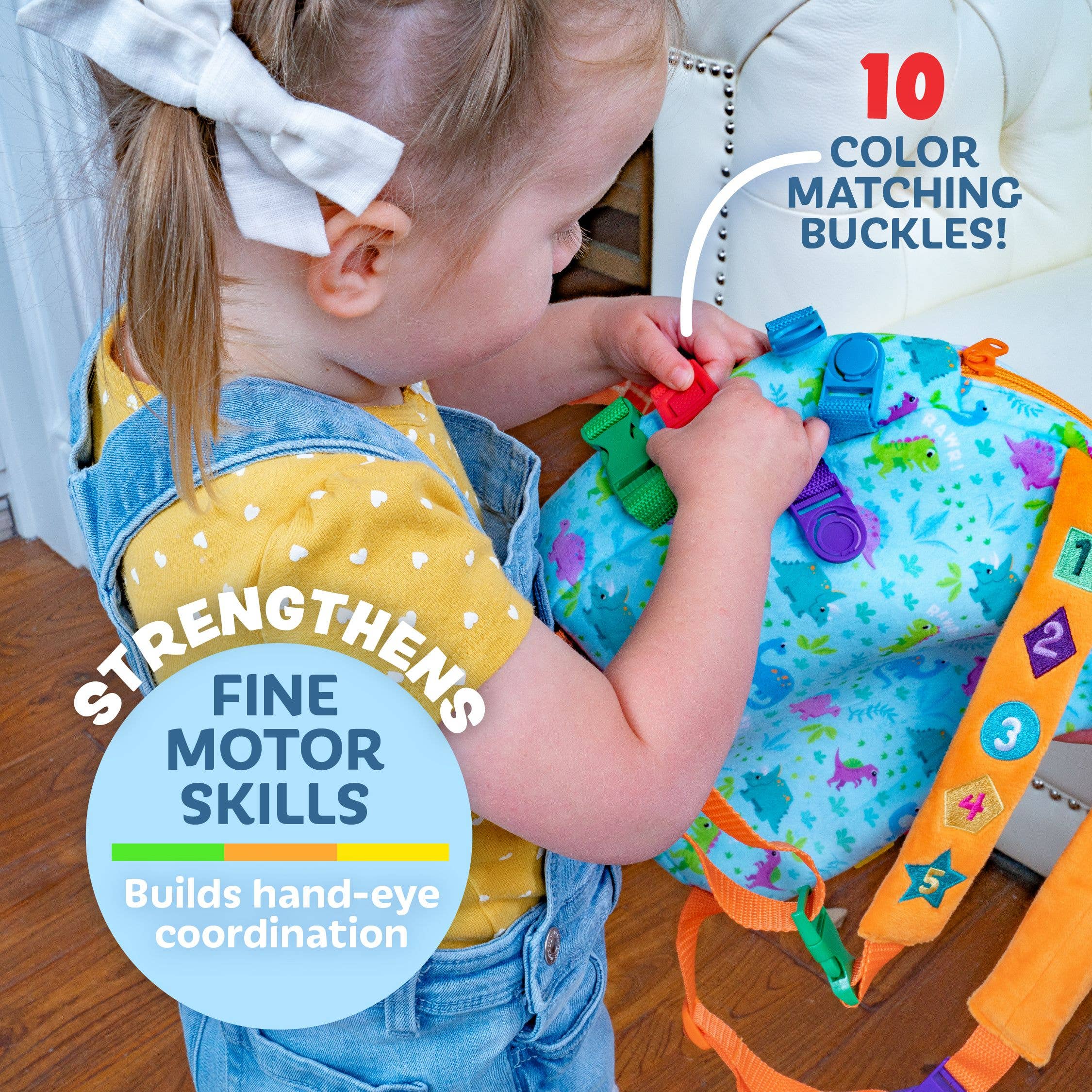 Buckle Toys - Wholesale Backpack - Kids - Breezy Pterodactyl Dinosaur Backpack2