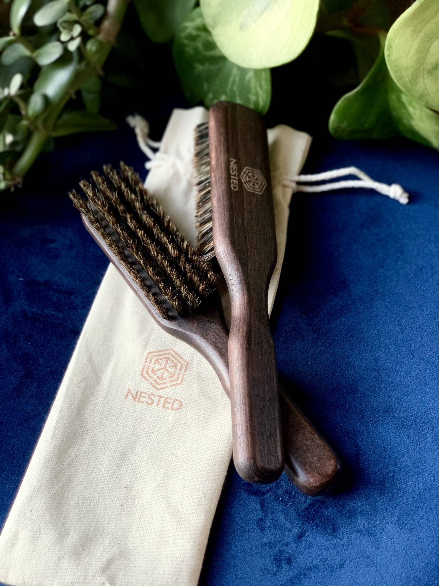 Nested – Escova/pente por atacado – Escova de cabelo de javali - 100%3