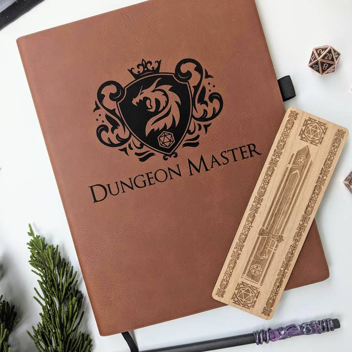NTSD Gaming and Bookish Goods - Wholesale Journal/Diary - Dungeon Master - Vegan Leather D&D Campaign Journal