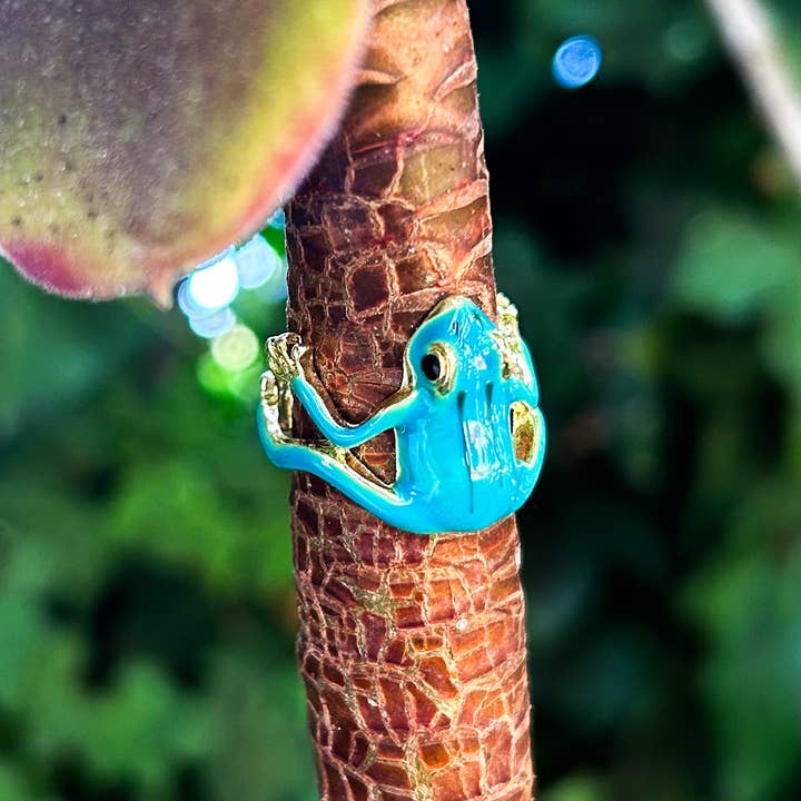 Gifts Amazing! - Wholesale Outdoor Ornament/Decor - Frog Plant Rings