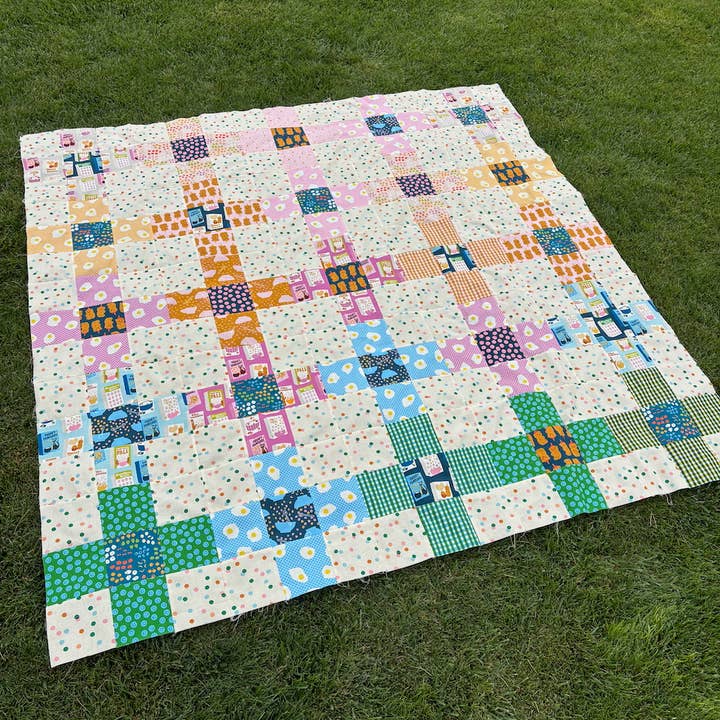 AllisonRamsing.com - Wholesale Craft Supplies - *NEW PATTERN* Layer Cake Nine Patch Quilt Pattern - Printed4