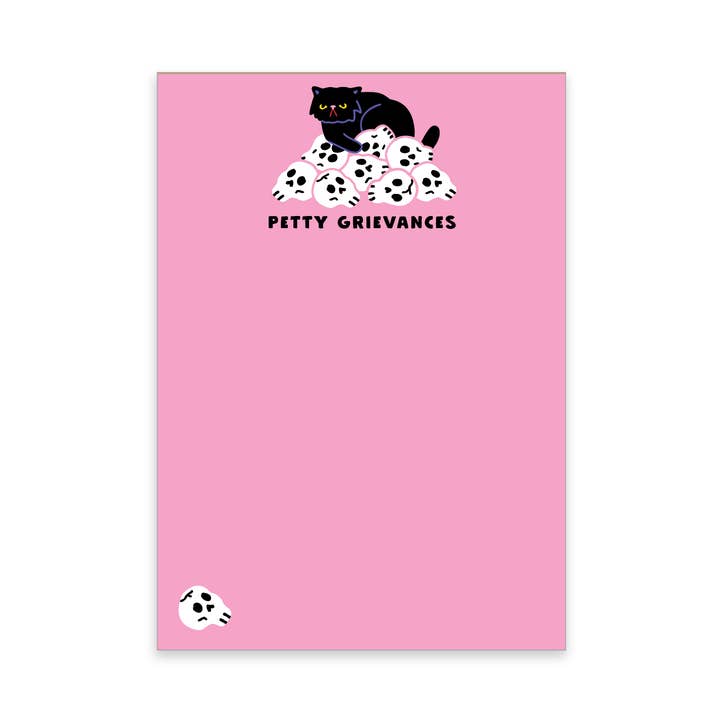 Party of One - Wholesale Notepad - Petty Cat Notepad