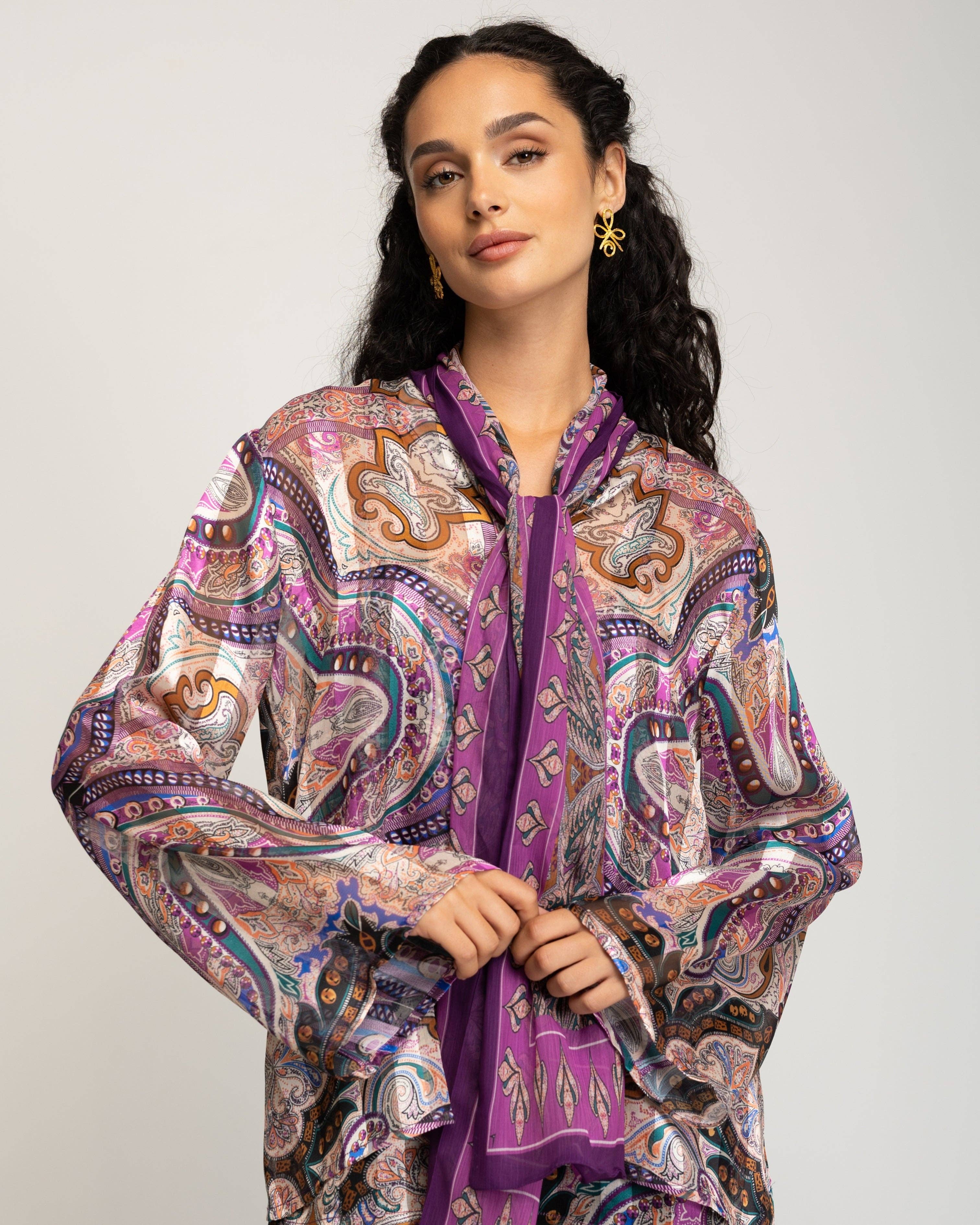 NIZA - Wholesale Blouse - Women's - Olena fluid blouse