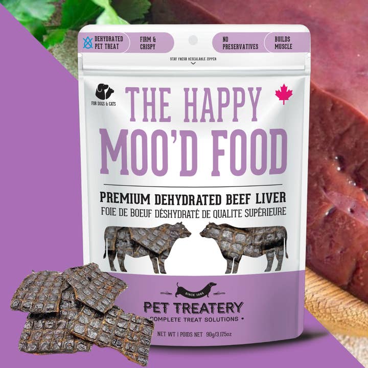 Beef Liver Dehydrated Pet Treats: High-Protein & Vitamin for wholesale by The Granville Island Pet Treatery (USA)