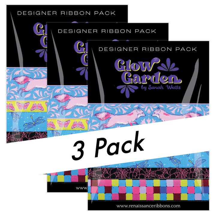Glow Garden - Pack Designer PRO 3 PACK pour la vente par Renaissance Ribbons
