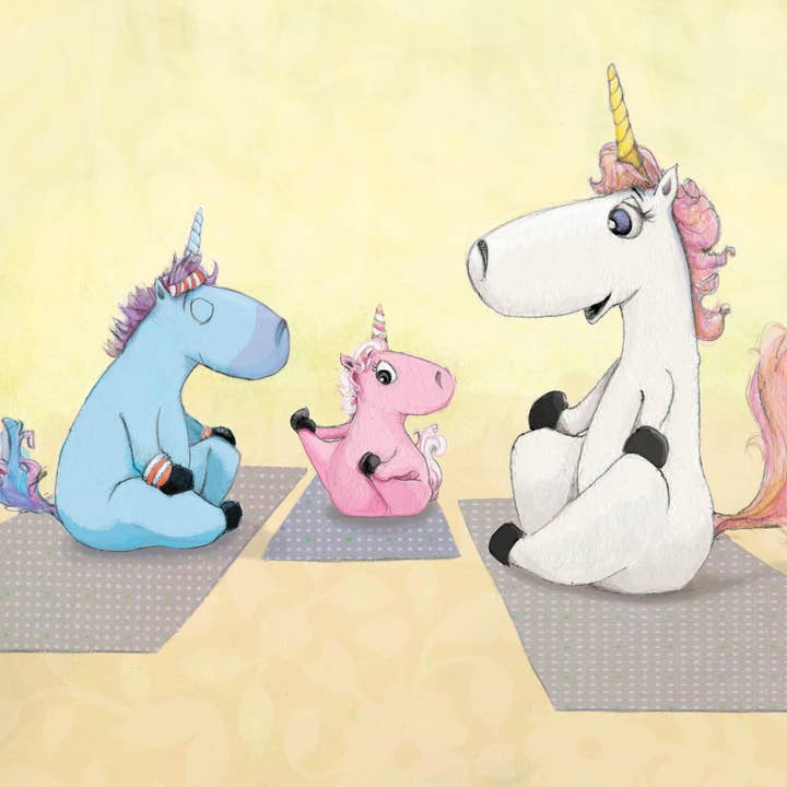 Sleeping Bear Press - Wholesale Book - Kids - Unicorn Yoga hardcover picture book
