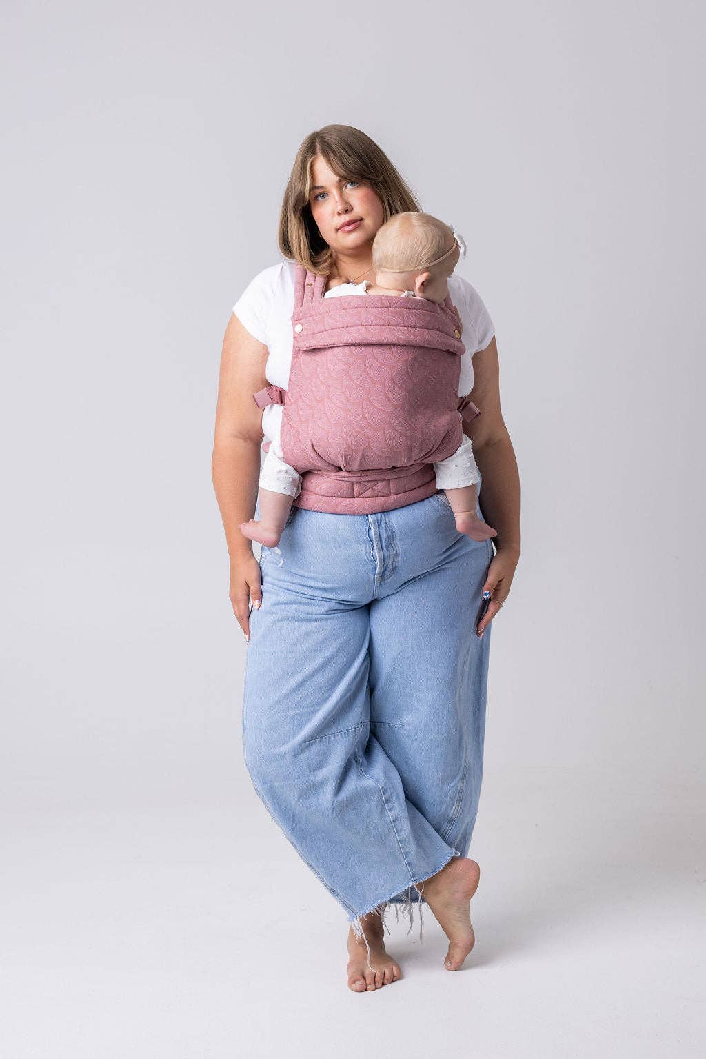 Mabē Baby Carriers - Wholesale Baby Carrier - The Monarch Carrier - Mauve Wings6