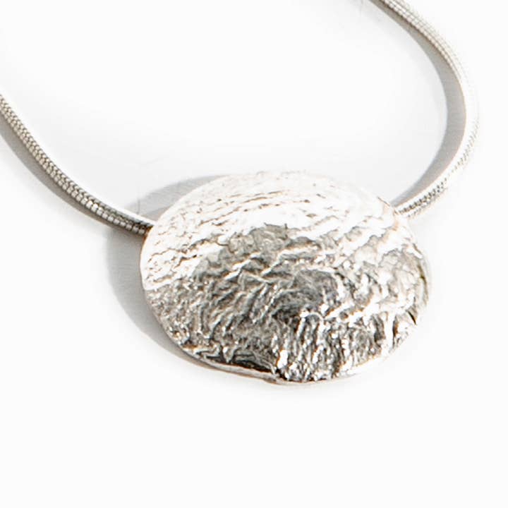 Tullal Medium Round Pendant Necklace for wholesale by Katell Leclaire