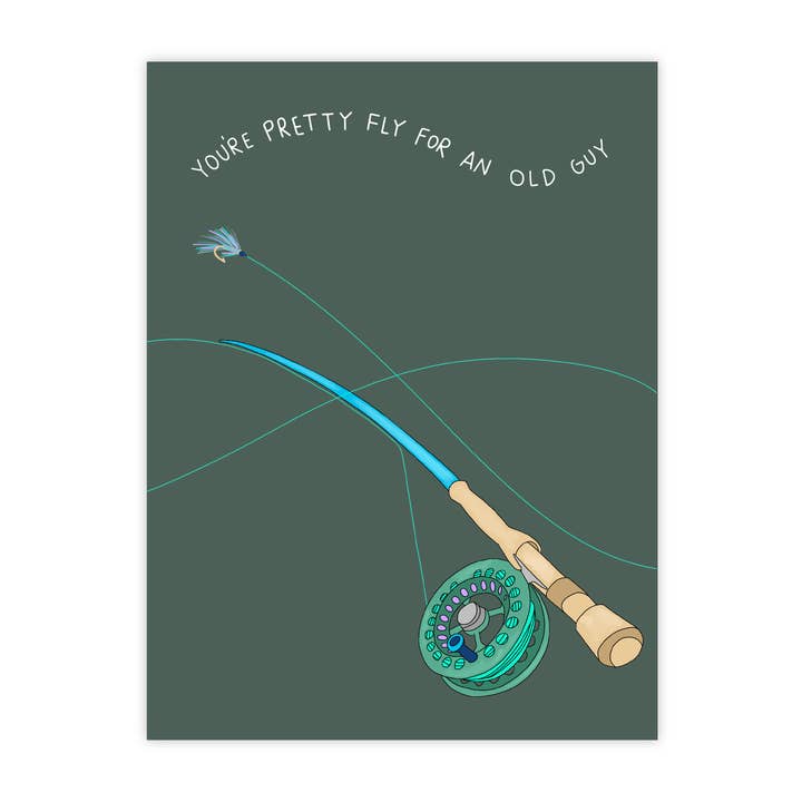 Lemon Lines - Wholesale Birthday Card - Fly Old Guy0