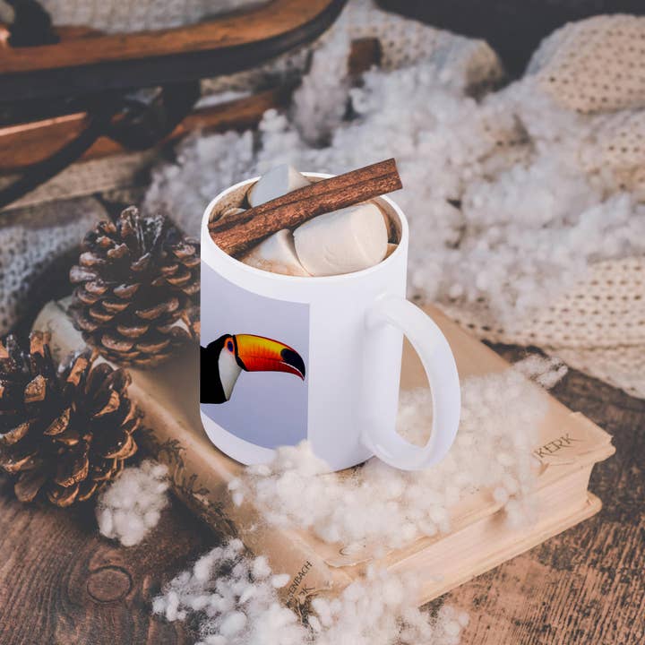 3dRose - Wholesale Coffee Mug - 3dRose, Toco Toucan, Ramphastos toco, Northern Pantanal, Mato Grosso, Brazil, Mug11