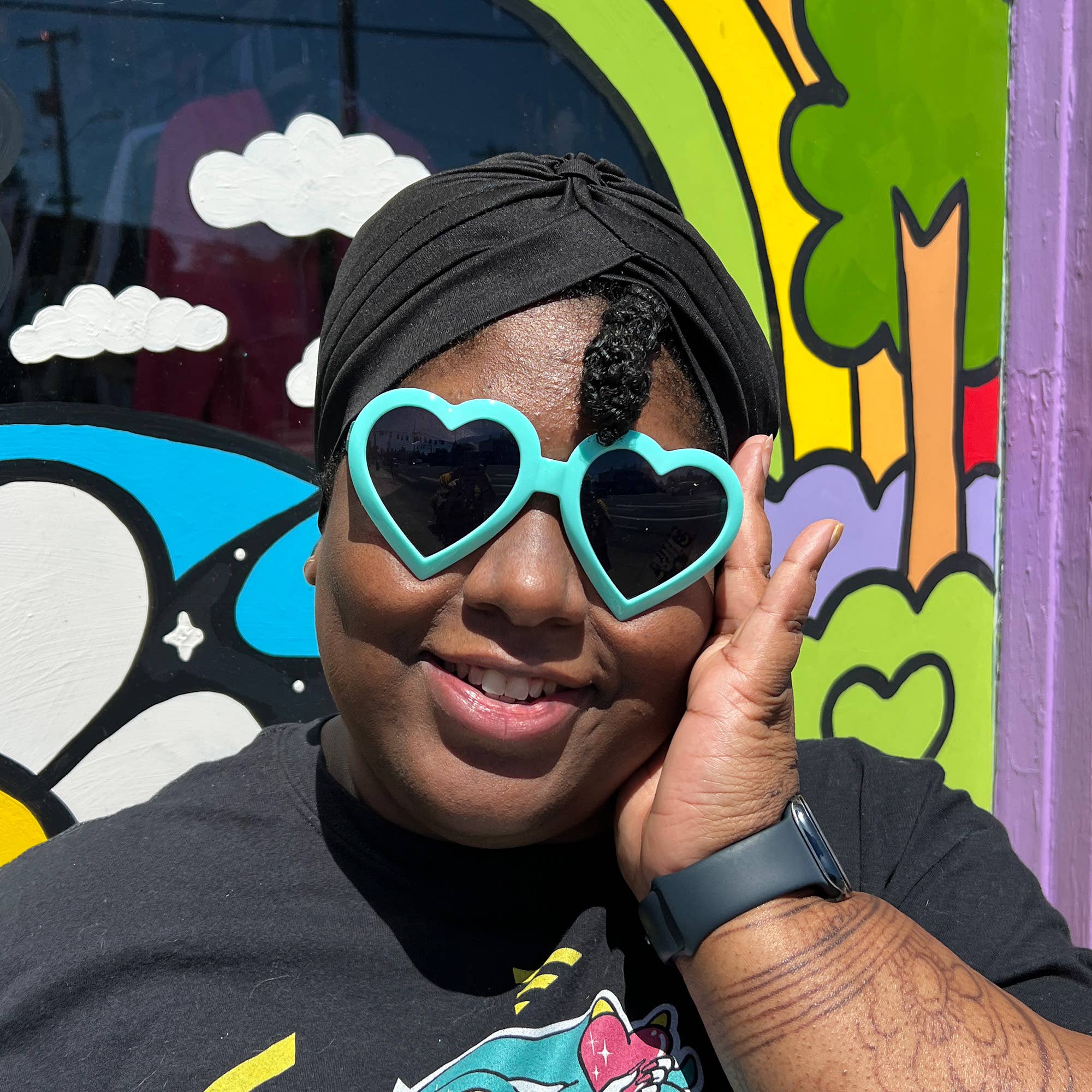 Wokeface – Engroshandel Solbriller - Dame – Heart Solbriller10