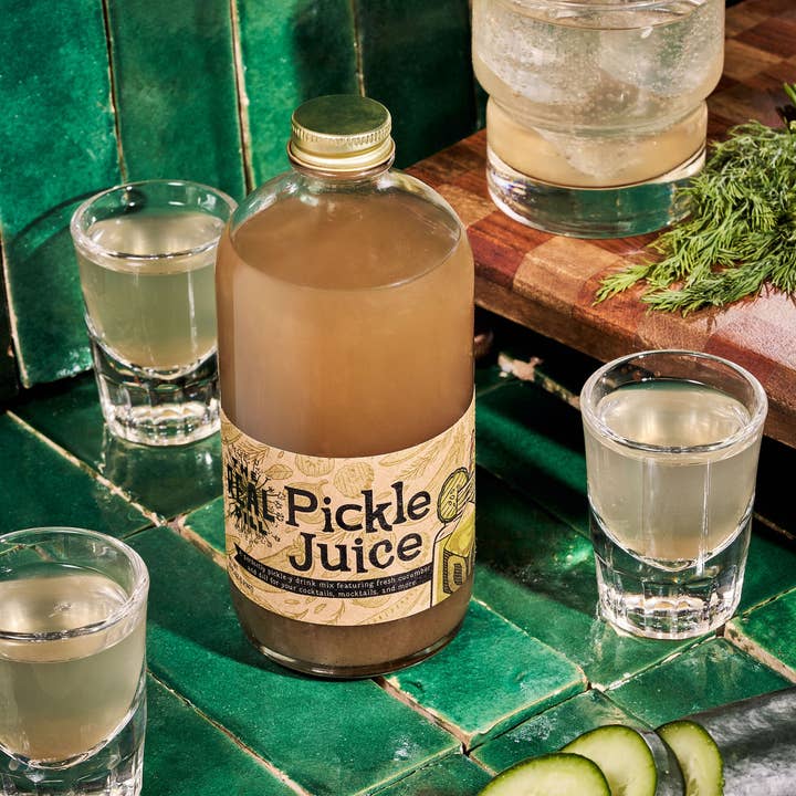 The Real Dill - Wholesale Cocktail Mix/Syrup - Pickle Juice, 16 oz0