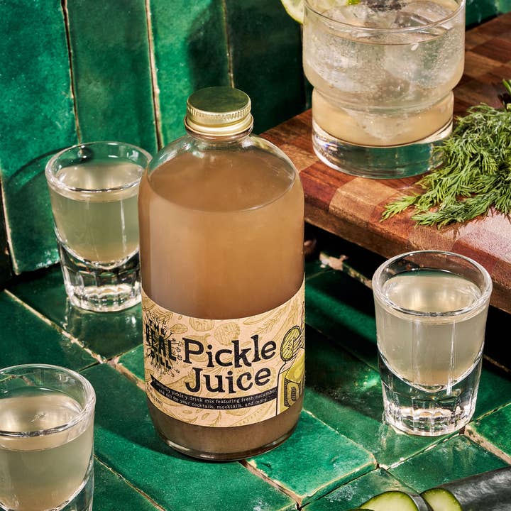 The Real Dill - Wholesale Cocktail Mix/Syrup - Pickle Juice, 16 oz2