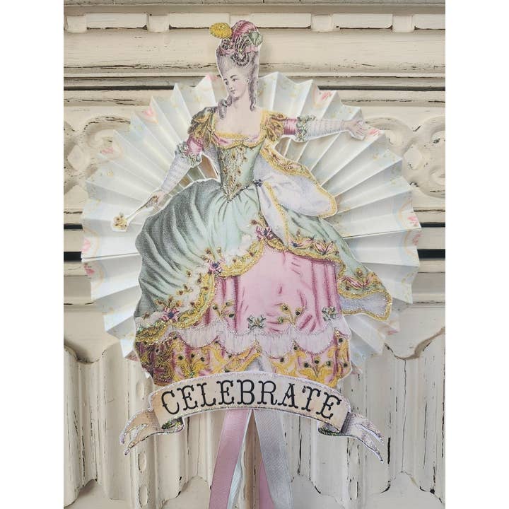 Little Heart Designs - Vente Décalcomanie – décorations de fête - Décoration murale Marie-Antoinette Célébrer