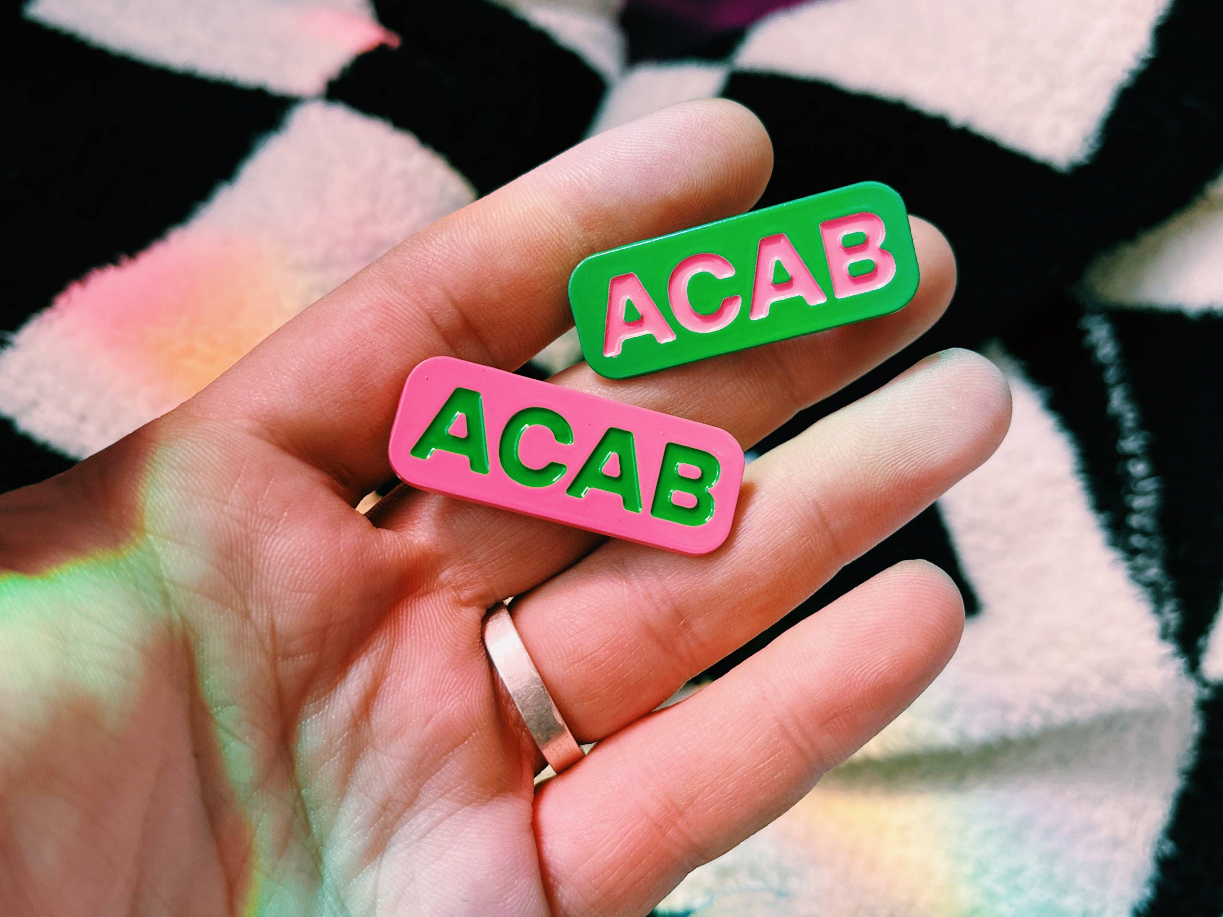 TheThirdArrow - Wholesale Lapel Pin/Button - ACAB Enamel Pin5