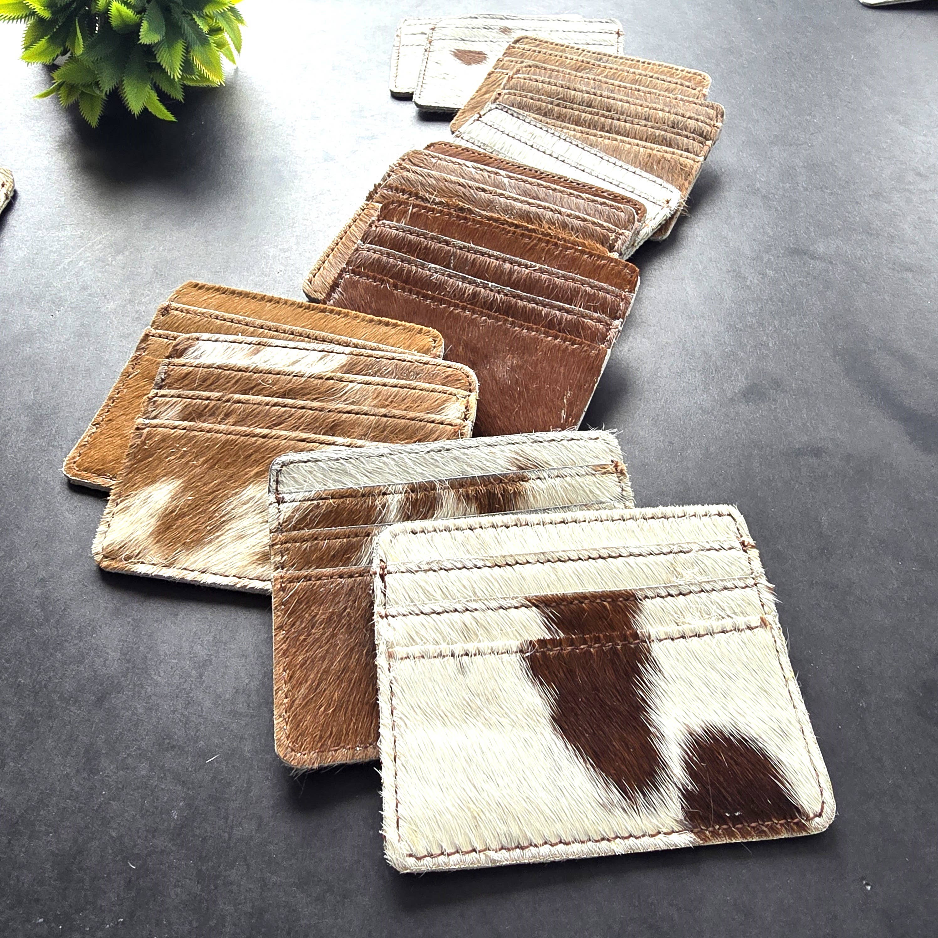 Ranchers Closet - Wholesale Card Holder - Women's - Genuine Hair-On Cowhide Wallet – Slim Western Card Holder5