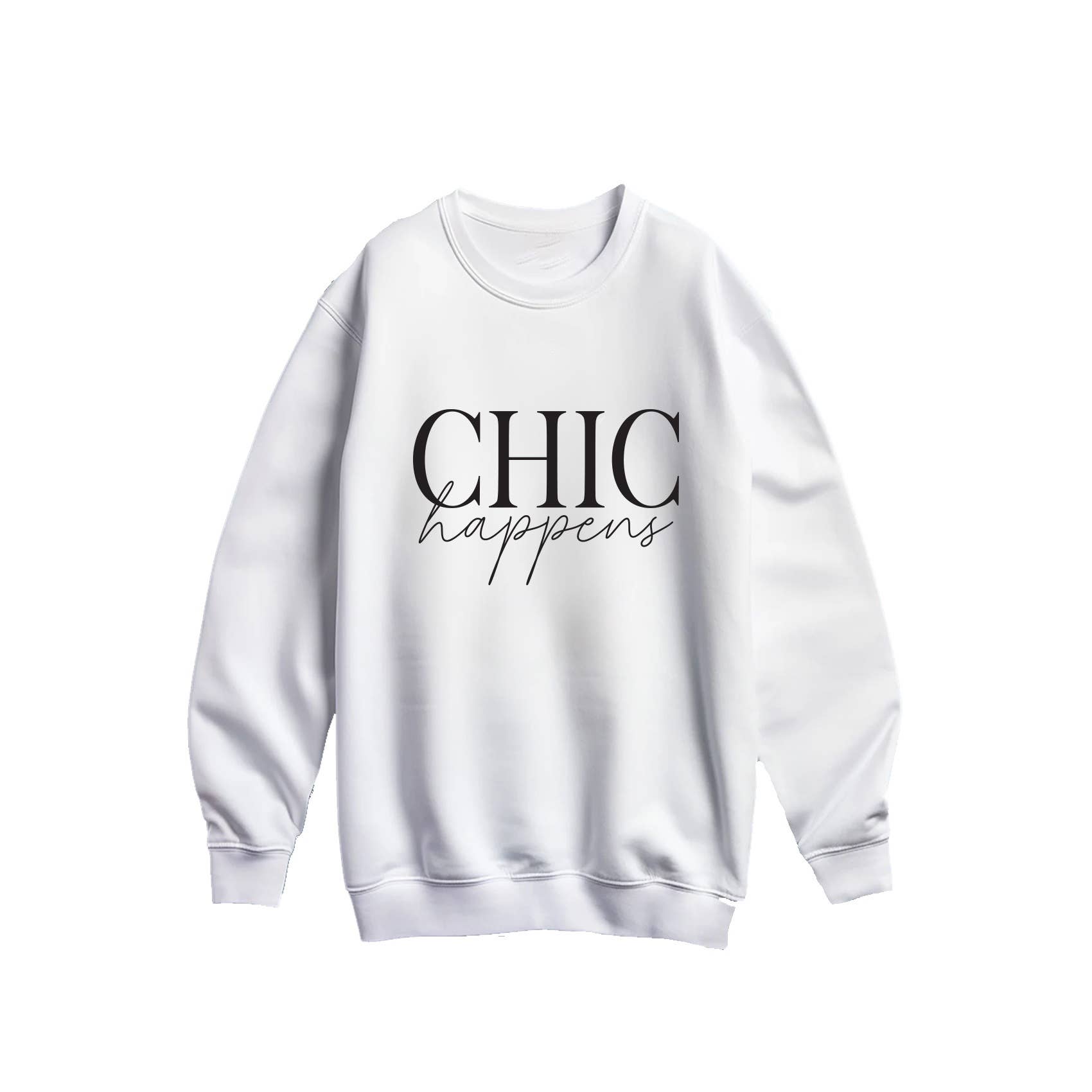 nobarand – wholesale Sweatshirt med tryck - Dam – DOC-L4500 CHIC GRAFISK TRÖJA1