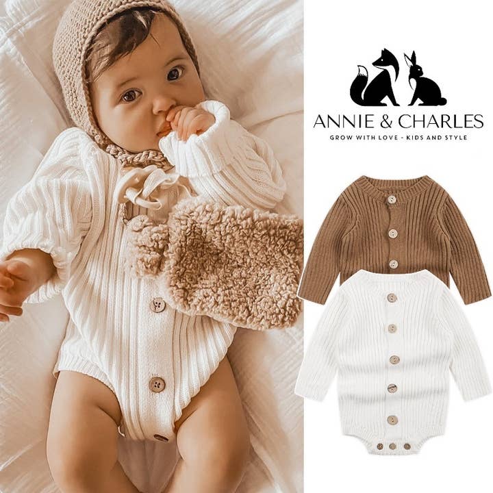 Annie & Charles® MILLY knitted suit for wholesale by Annie & Charles