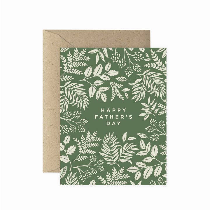 Vines Father's Day Greeting Card for wholesale by Paper Anchor Co.