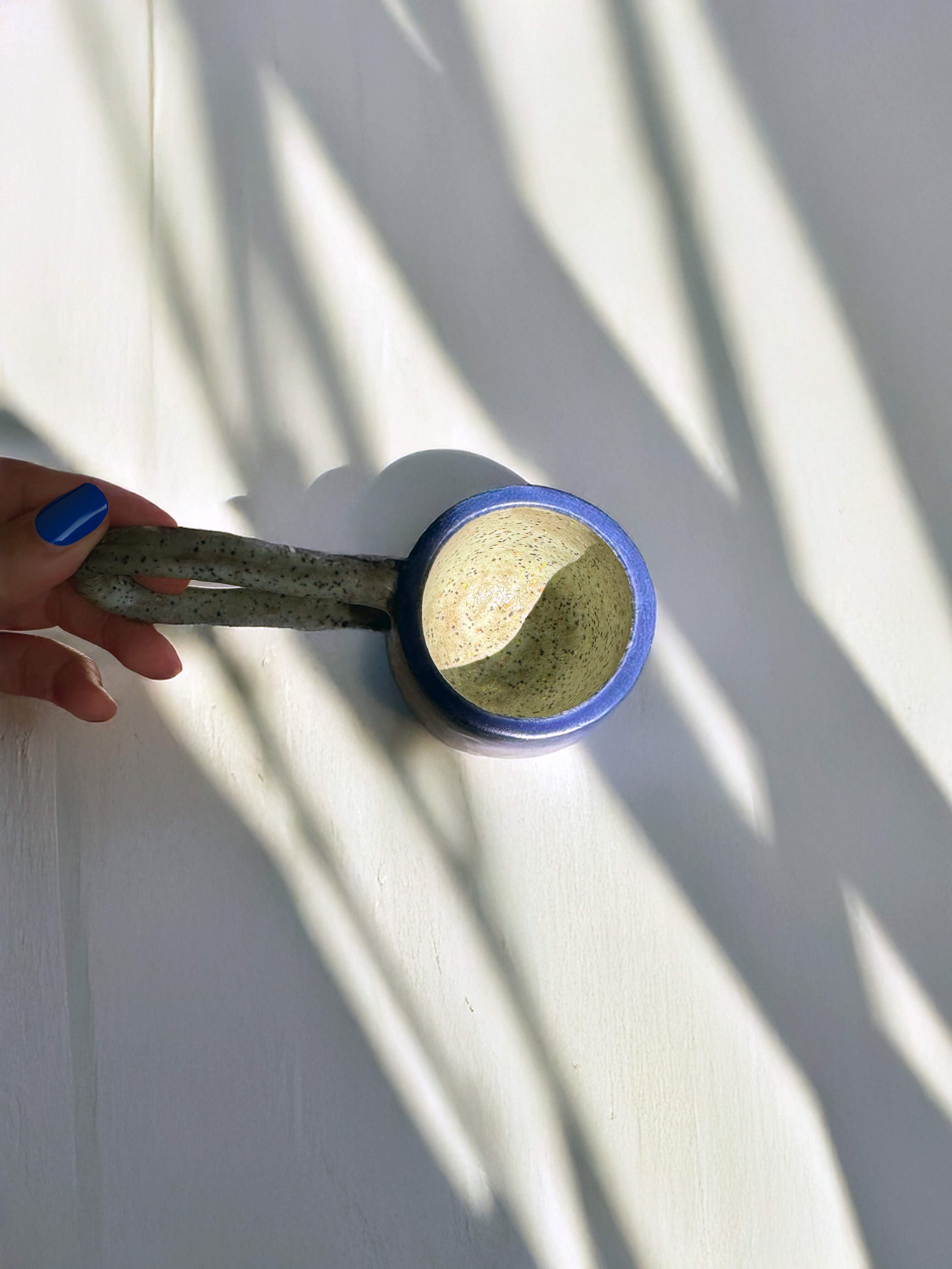 Holydirtstudio.com - Wholesale Coffee Mug - Handmade Ceramic Long Handle Espresso Mug, Artisan Pottery1